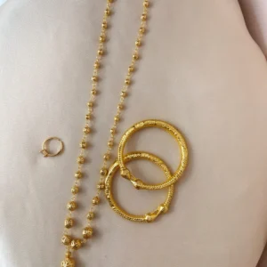 সিটি গোল্ডের মালা ও বালা সেট